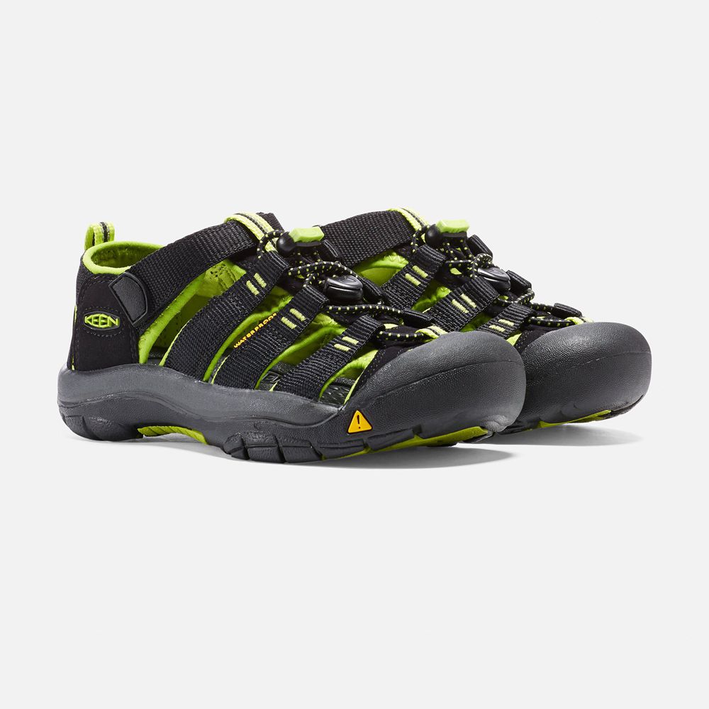 Keen Sandalet Çocuk Siyah/Yeşil - Newport H2 - Türkiye OHTV51082
